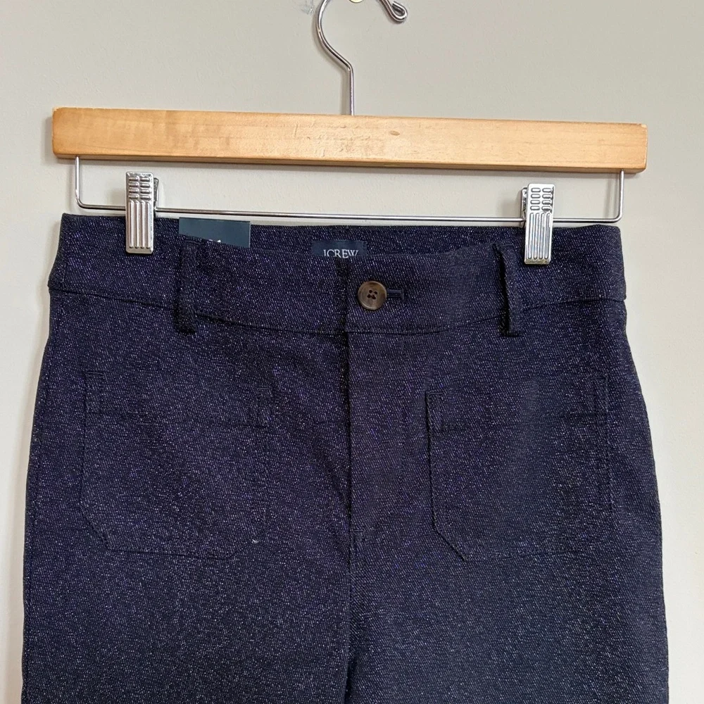J. Crew‎ Lizzie Flare Jeans Sparkle